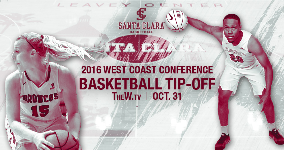Men's and Women's Basketball to be Featured at Monday's WCC Basketball Tipoff