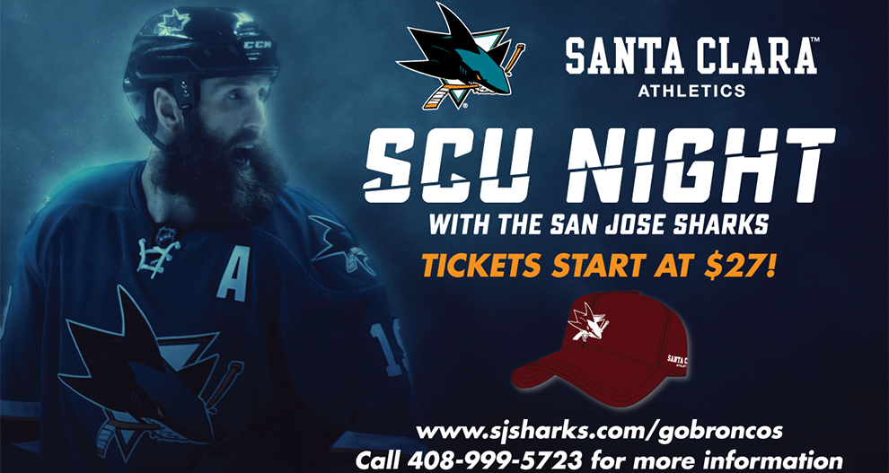 Get Your Tickets for SCU Night with the San Jose Sharks