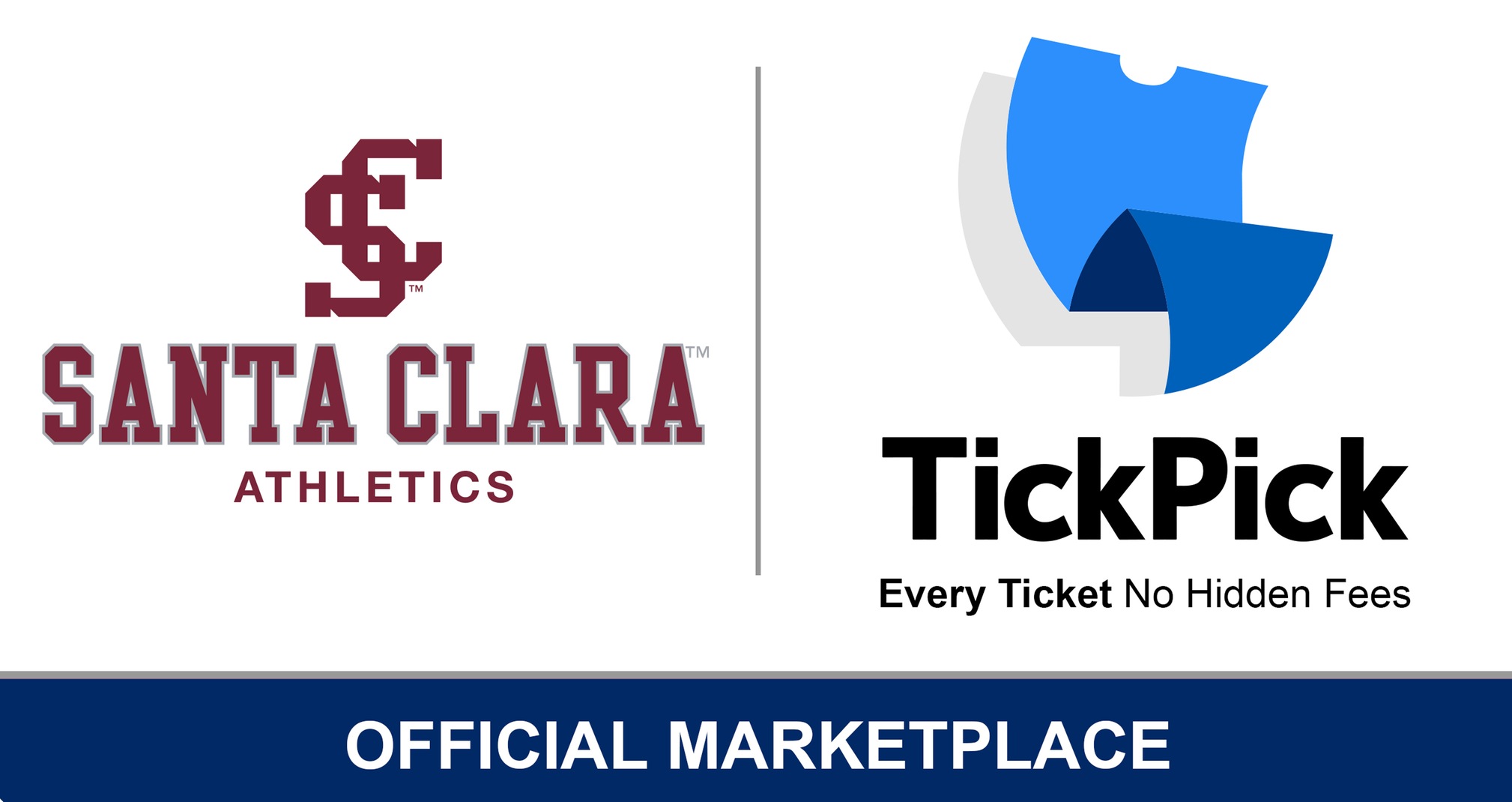 TickPick Named Official Ticket Marketplace for Santa Clara Athletics