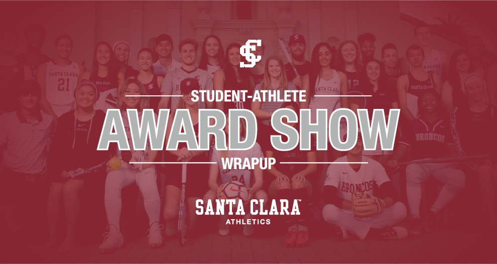 Student-Athlete Awards Honor the Best in Santa Clara Athletics