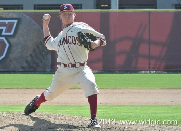 Bronco Baseball Drops Double Header, Swept by Michigan State