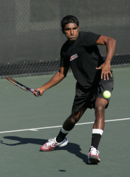 Men's Tennis Falls in First Round at WCC Championships to No. 14 Pepperdine