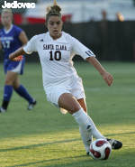 Women's Soccer Midfielder Lewis Receives WCC Player Of The Week Honors