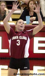 Volleyball Falls to Stanford in Four