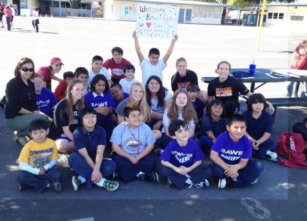 Bronco Track/Cross Country Lends A Hand to BAWSI Rollers Program