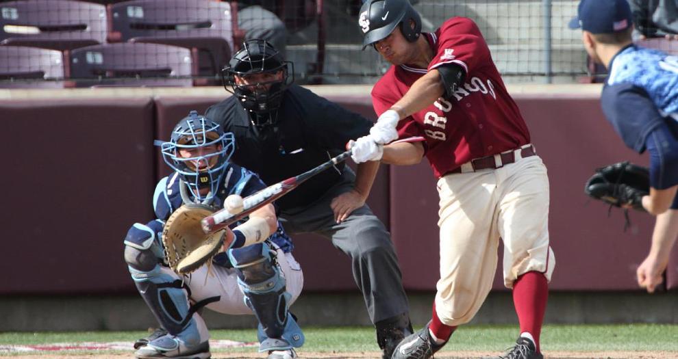 Broncos Plate Five Runs in Ninth to Win 8-6, Sweep Pilots