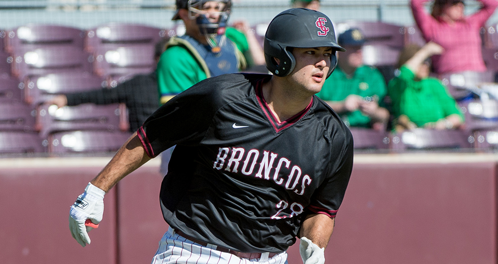 Stevie Berman hit safely four times and drew three walks against Pacific last weekend.