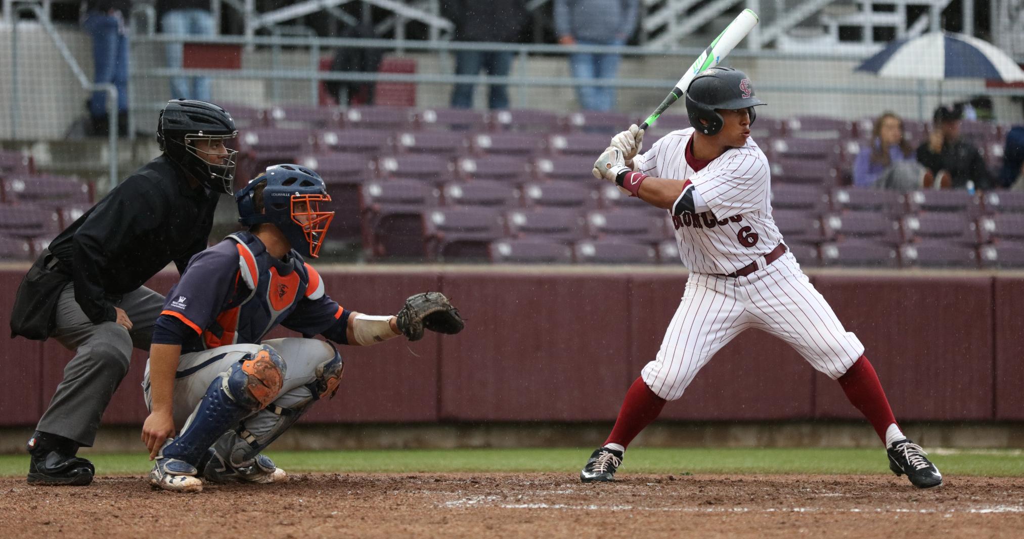 Kert Woods ranks second on the Broncos with 16 RBIs this season.