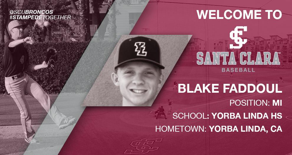 Meet the Future of Bronco Baseball – Blake Faddoul