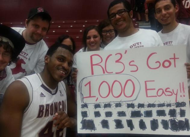 Broncos Down Pepperdine 70-60; Cowels III scores his 1,000th Career Point