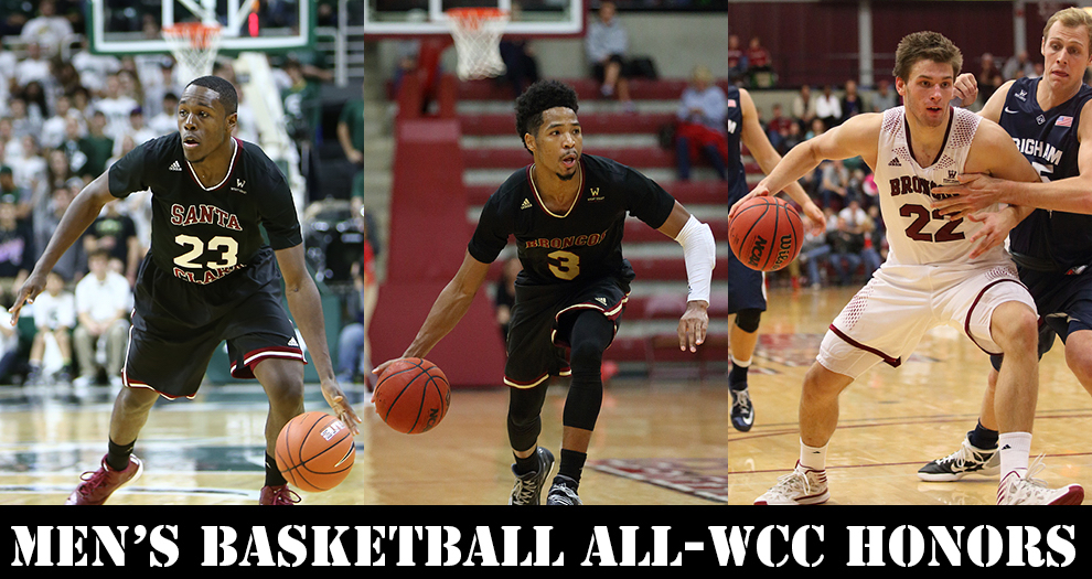 Three More Broncos Honored By WCC; Brownridge Leads All On All-WCC First Team