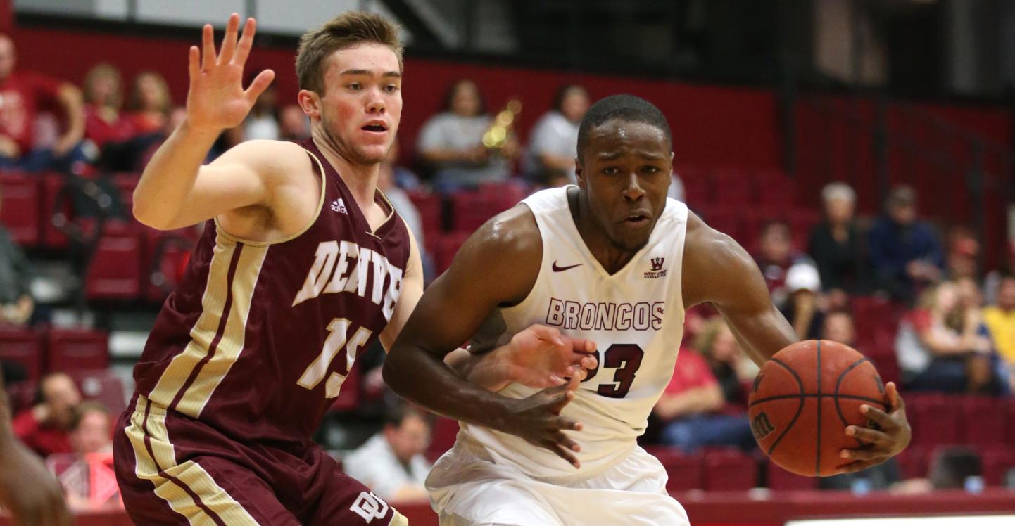 Men’s Basketball Falls to Denver on Day Two of Cable Car Classic