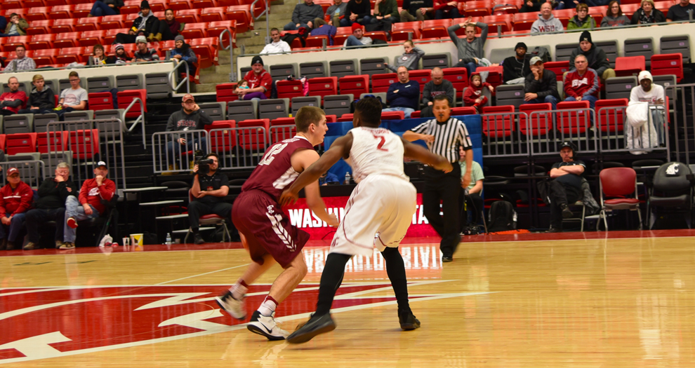 Men’s Basketball Edged 69-68 Down the Stretch by Washington State