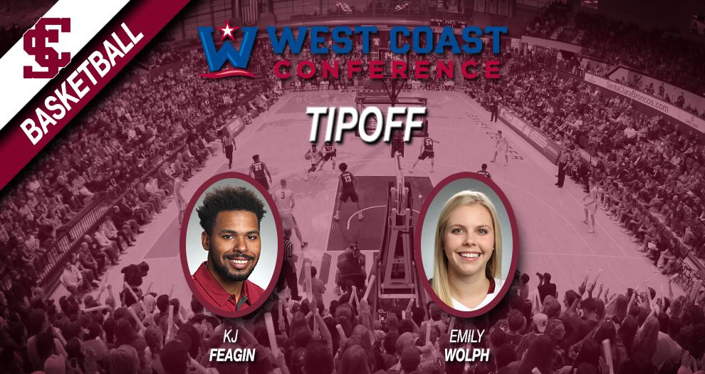 Men's and Women's Basketball Set for WCC Basketball Tipoff