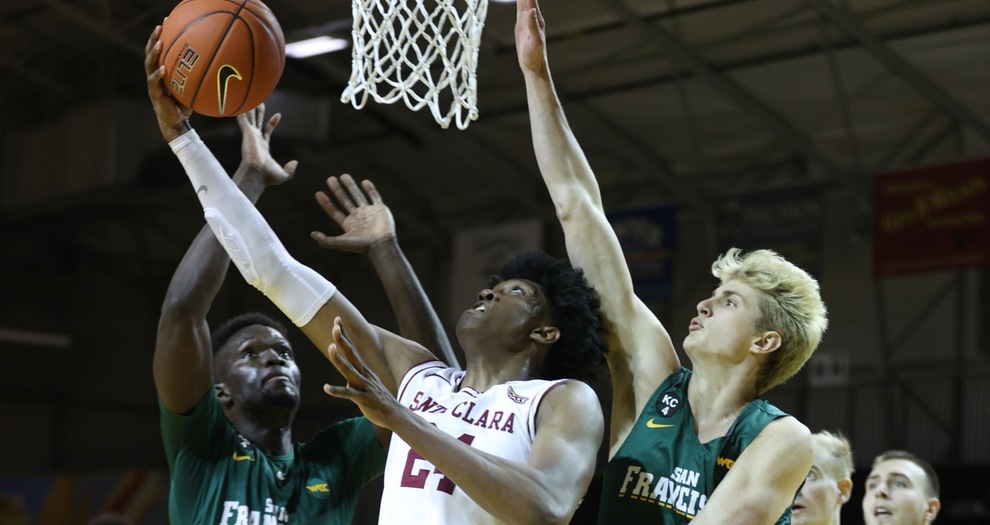 San Francisco Pulls Away in Second Half to Down Men’s Basketball
