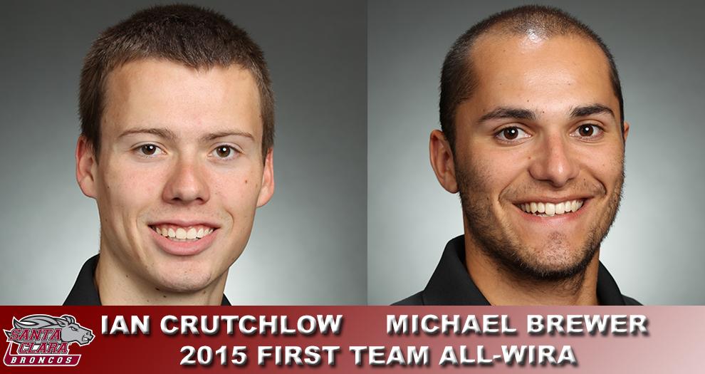Crutchlow, Brewer of Men’s Rowing Named First Team All-WIRA; Farwell Named Coach of the Year