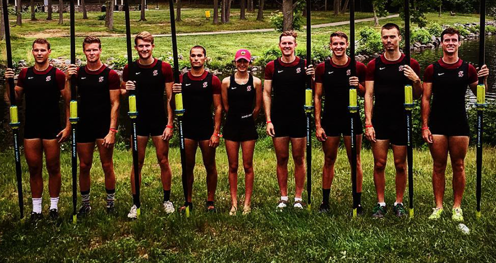 Santa Clara's Varsity 8 boat came within five seconds of first-place Wisconsin Sunday.