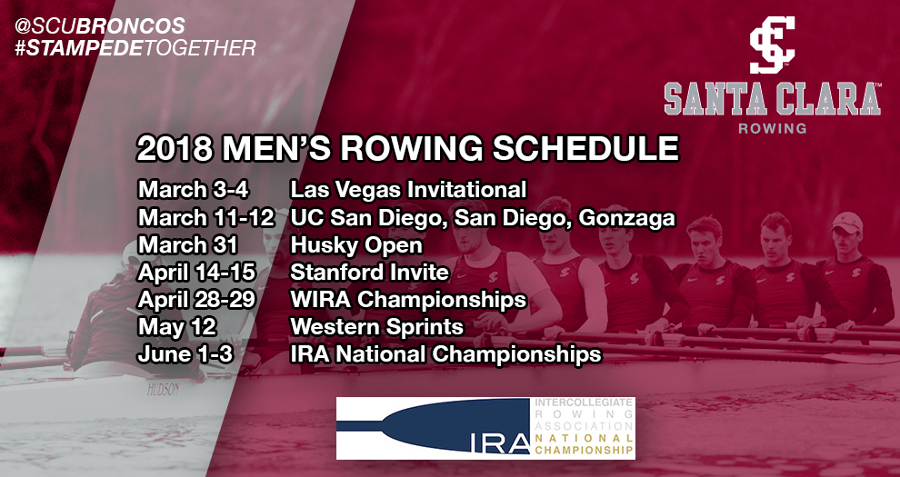 Men's Rowing Announces 2018 Schedule