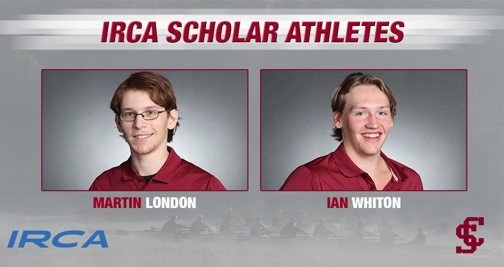 Two Men's Rowers Named IRCA Scholar Athletes
