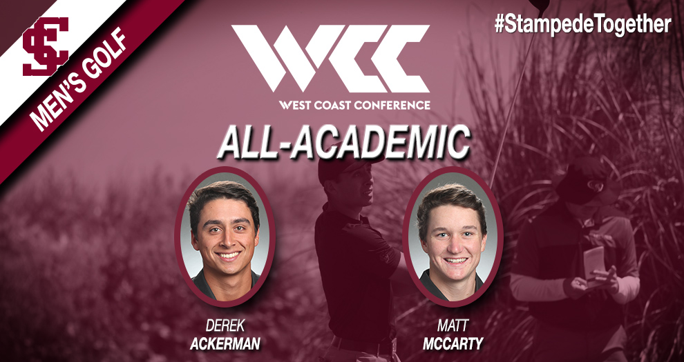 Two Men's Golfers Recognized for Classroom Success