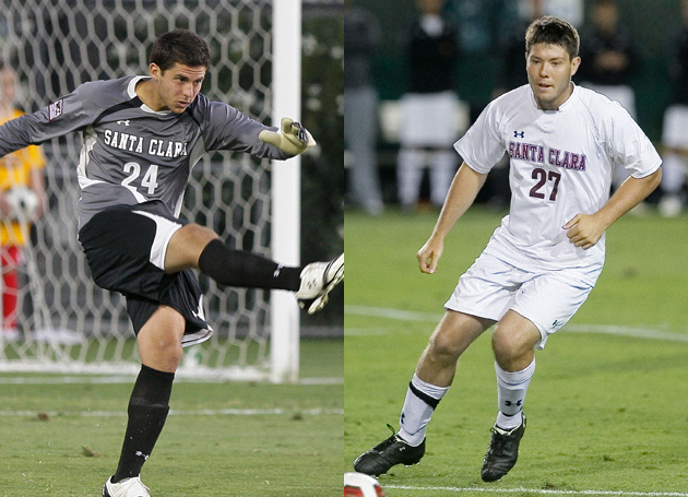 SCU Seniors Eric Masch and Kevin Klasila Recognized by WCC for Academic Excellence