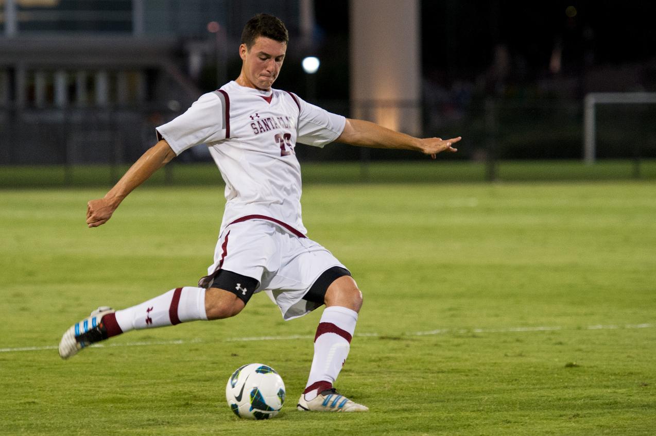 Men's Soccer Wins First Match of the Season in Double Overtime