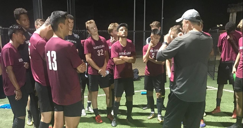 Head coach Cam Rast giving instructions at training prior to the Denmark Foreign Tour.