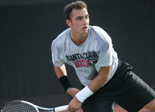 Back-To-Back WCC Matches This Weekend for SCU Men's Tennis