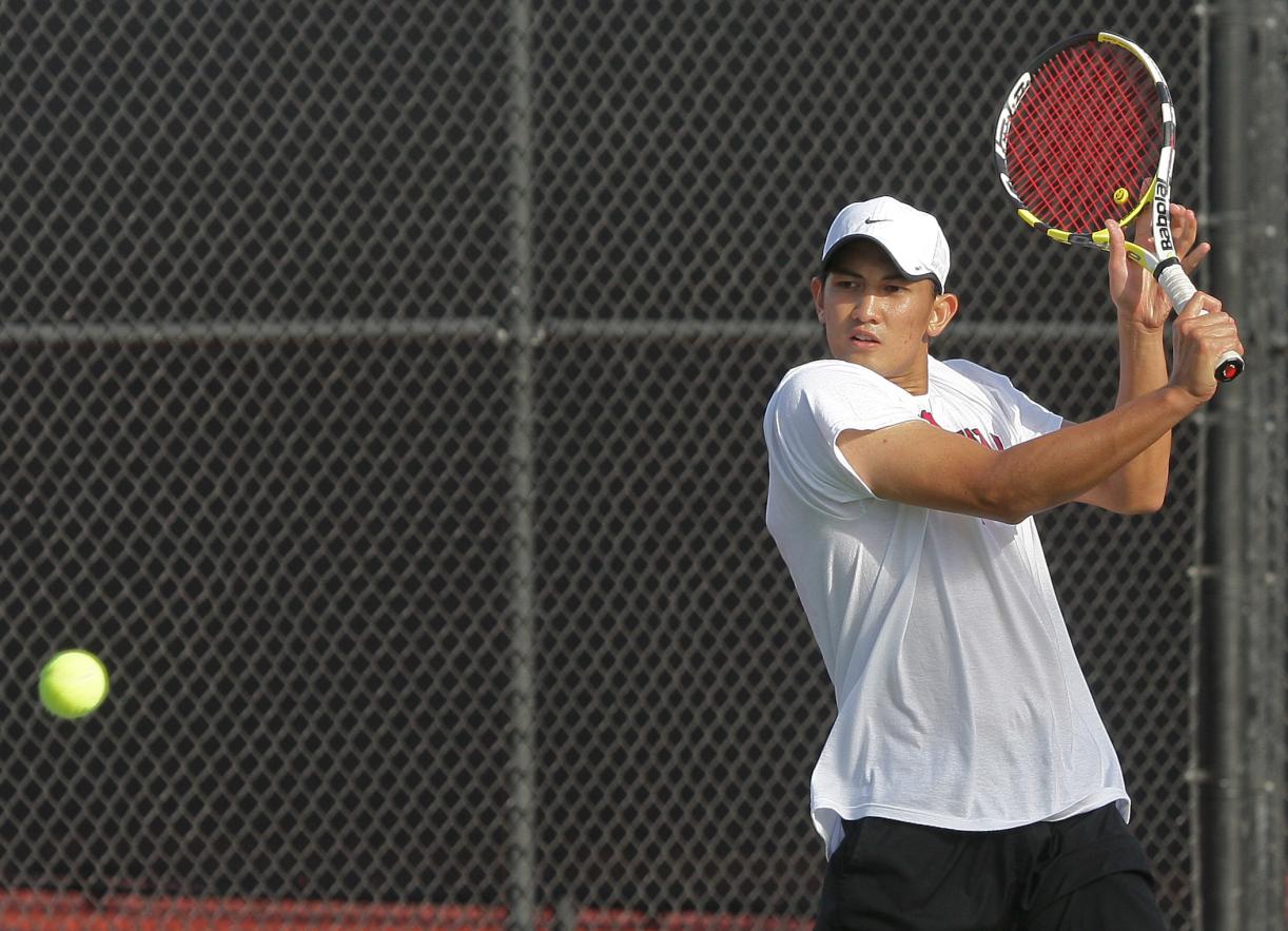 No. 50 Men’s Tennis Finishes Last Away Match with a 4-3 Victory Over Pacific