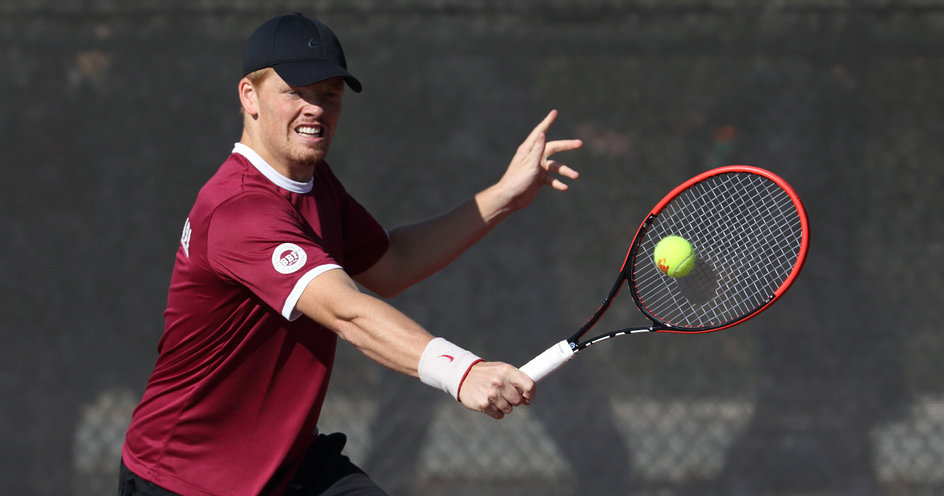 No. 74 Men’s Tennis Downs No. 57 San Diego State, 6-1, For Fifth Straight Win