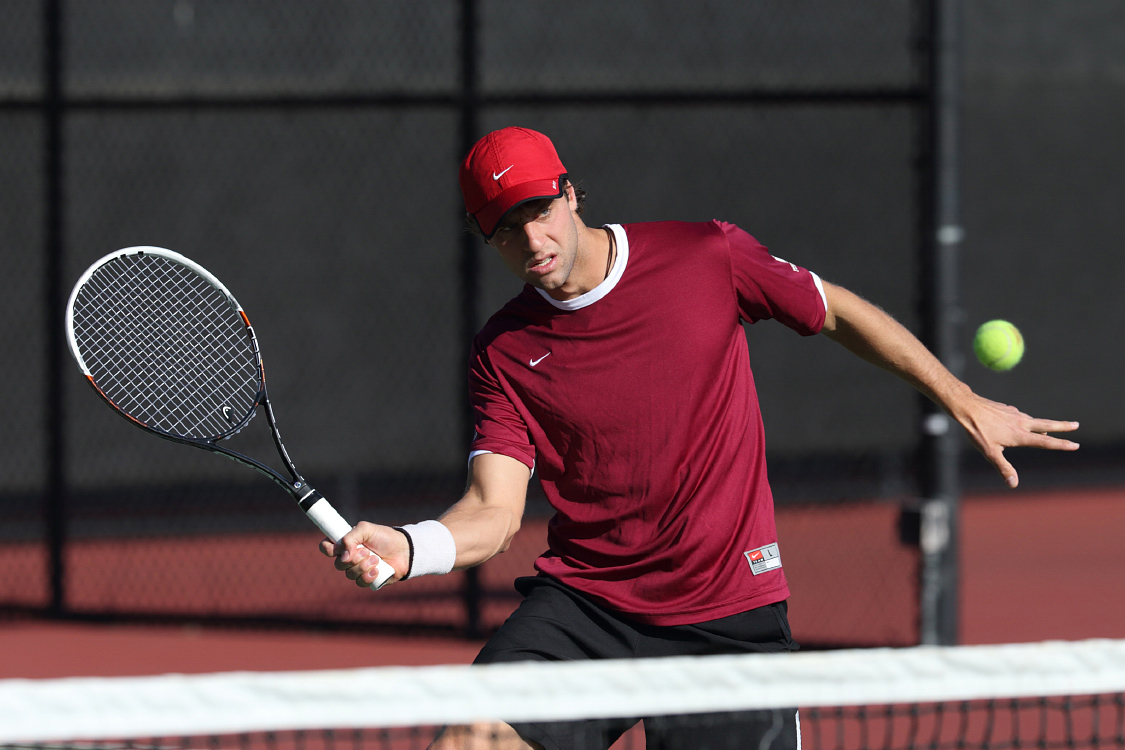 No. 67 Men's Tennis Tops BYU on Saturday; Falls to No. 55 USD on Friday
