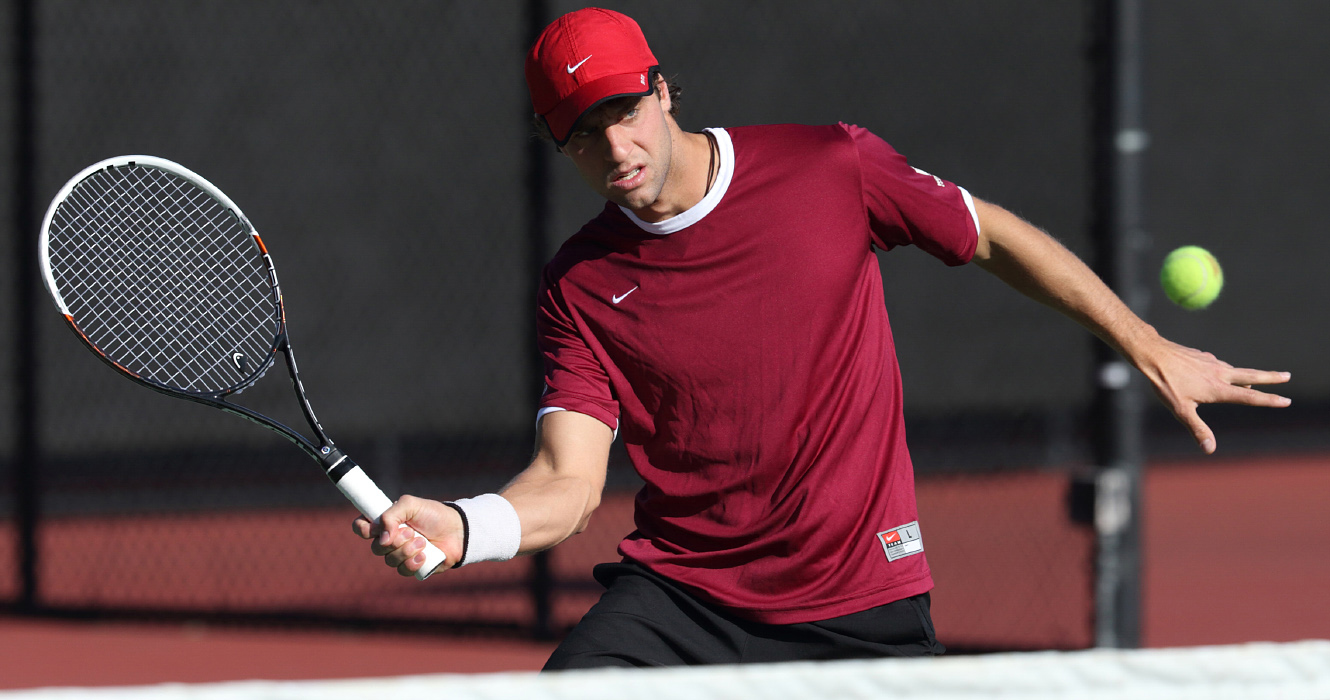 Men's Tennis Falls to No. 4 USC in ITA Kick-Off Weekend; Faces No. 64 Georgia State on Sunday