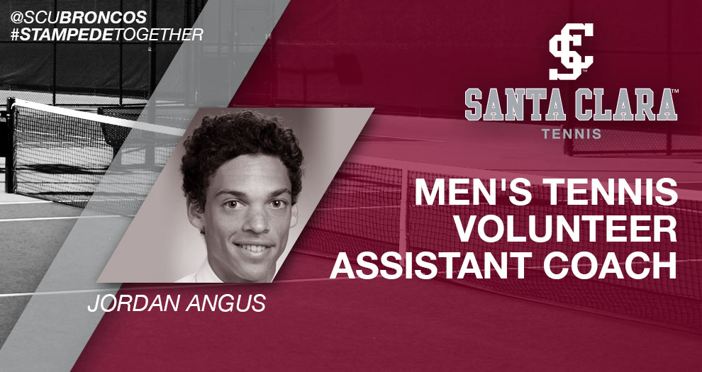 Men’s Tennis Adds Jordan Angus as Volunteer Assistant