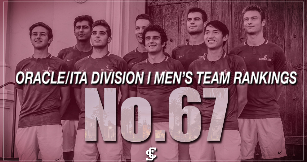 Men’s Tennis Finishes No. 67 in National Rankings
