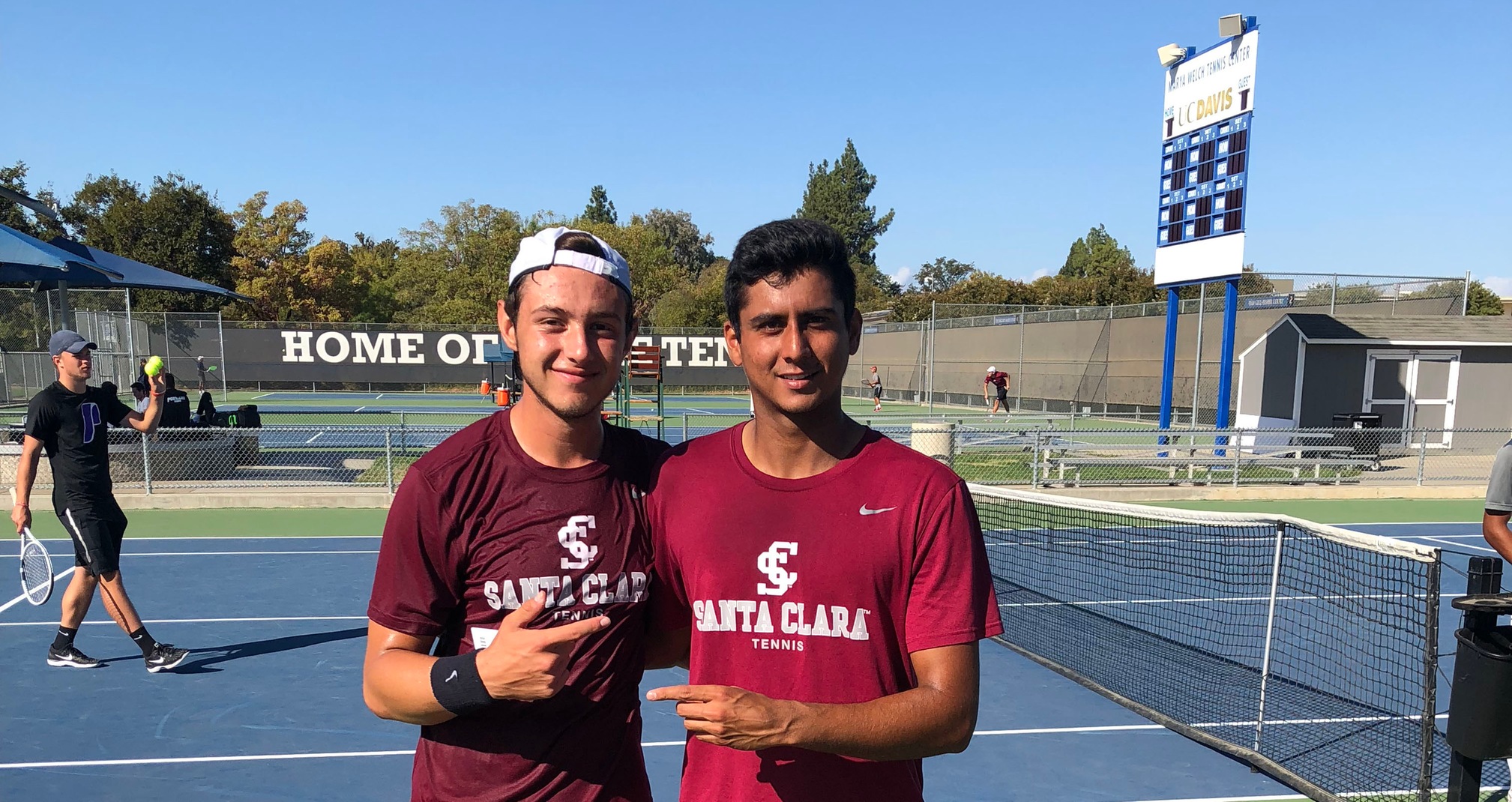 Men’s Tennis Collects Doubles Championship at Aggie Invitational