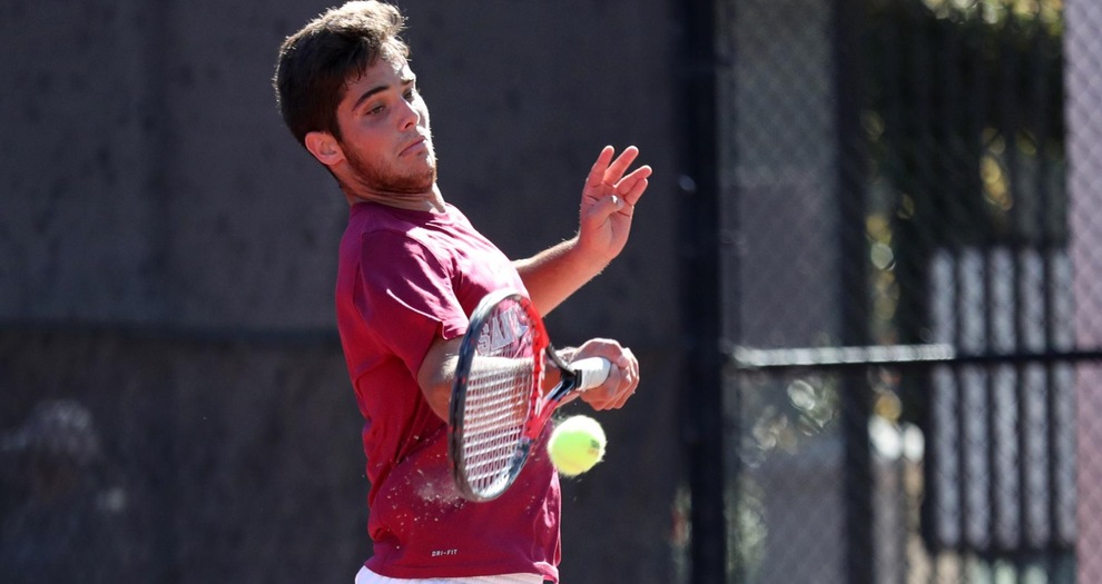 Men’s Tennis Advances Five to Quarterfinals at Aggie Invitational