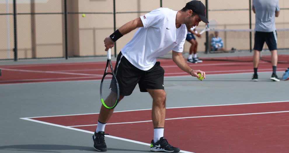 Men’s Tennis Travels to Cal Poly and Sacramento State This Weekend
