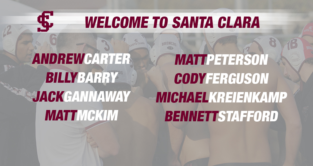 Men's Water Polo Adds Eight Players