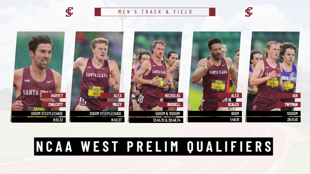 Men's Track & Field Has Five Qualify for NCAA West Prelims