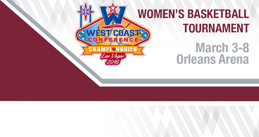 Women's Basketball Heads to Las Vegas for WCC Tournament Matchup with Gonzaga