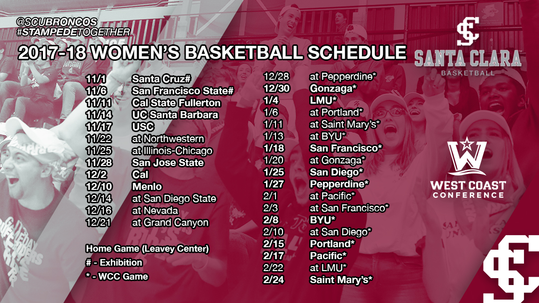 Women's Basketball Announces 2017-18 Schedule