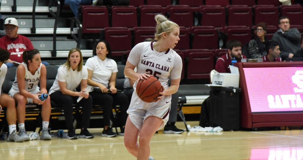 Trio Leads Women's Basketball to Road Win at Portland