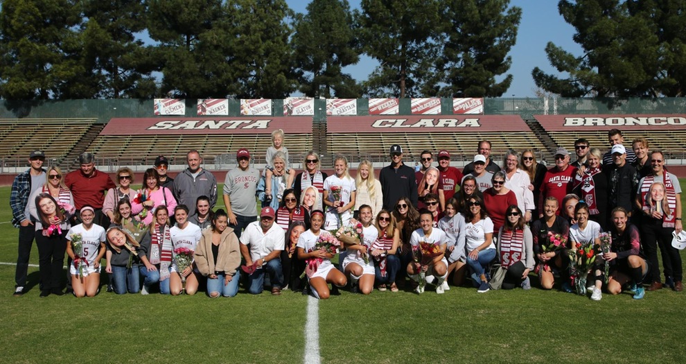 No. 20 Women's Soccer Posts Dominant 6-1 Win Over San Francisco on Senior Day