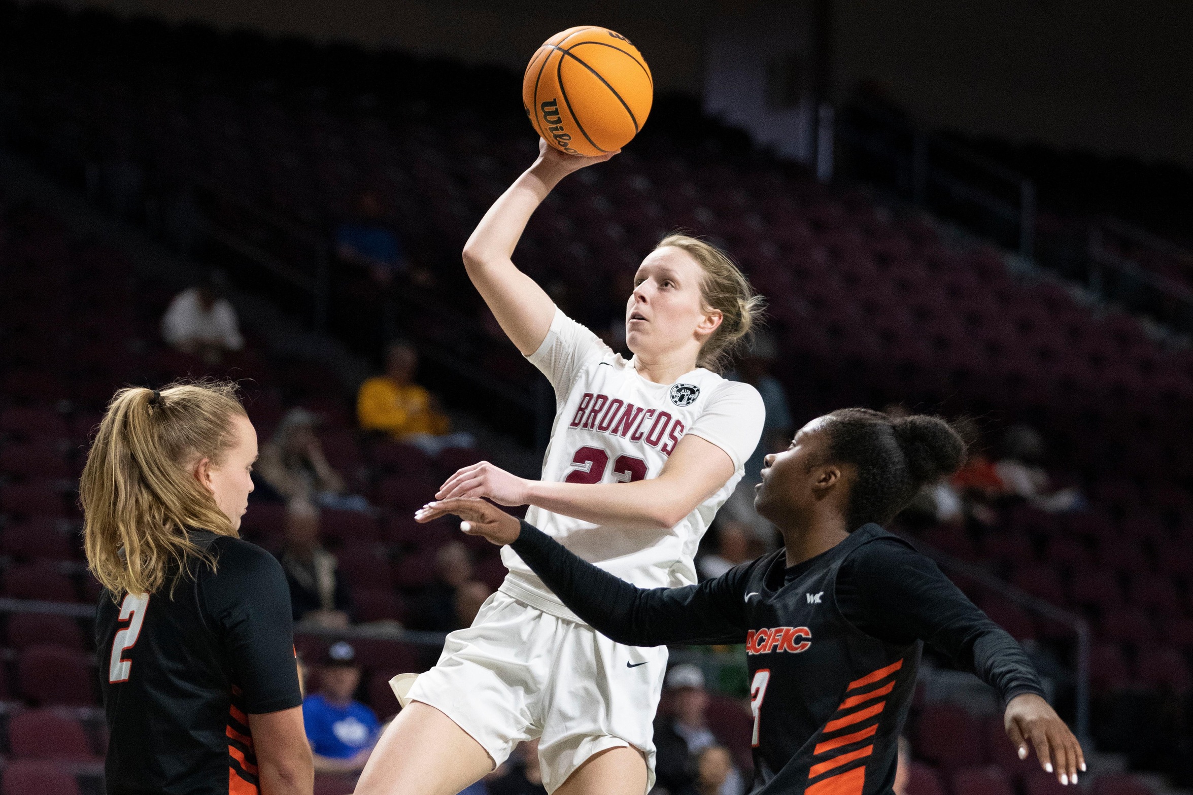 Women's Basketball Rolls Into Second Round of WCC Tournament