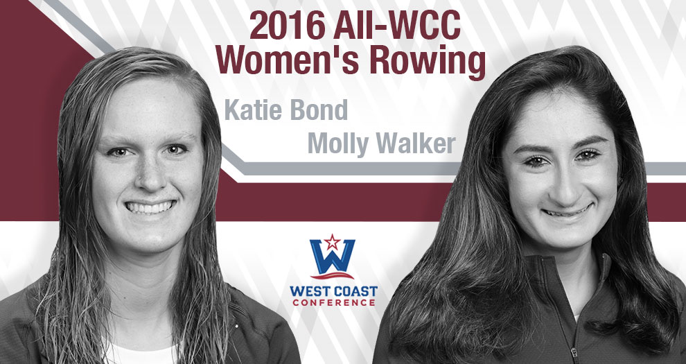 Women's Rowing Has Two Named All-WCC