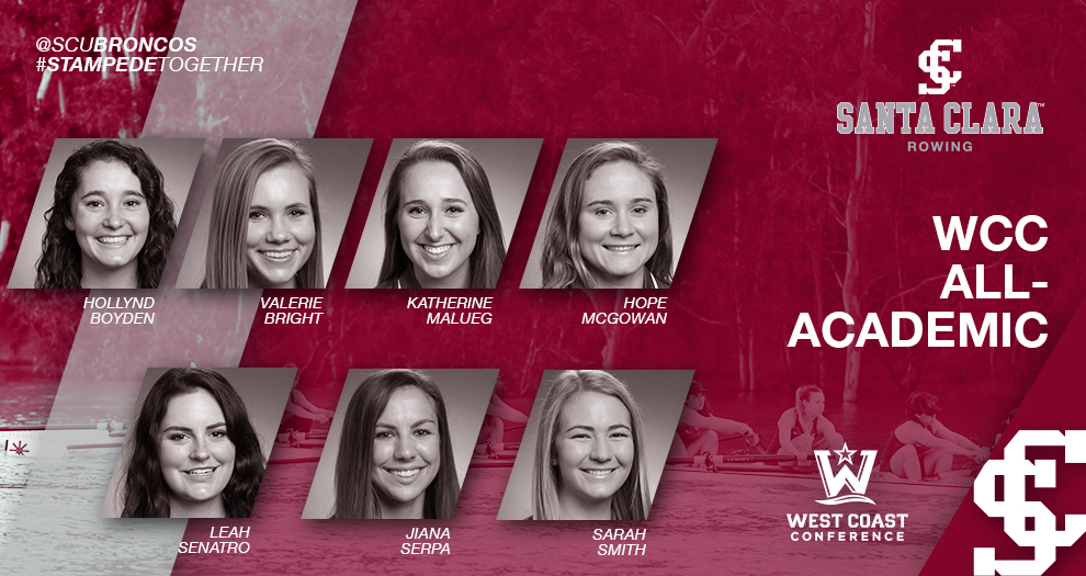 Boyden Named WCC All-Academic, Six Others Honorable Mention for Women's Rowing