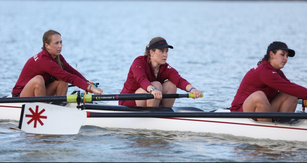 Women's Rowing Swept Against Saint Mary's
