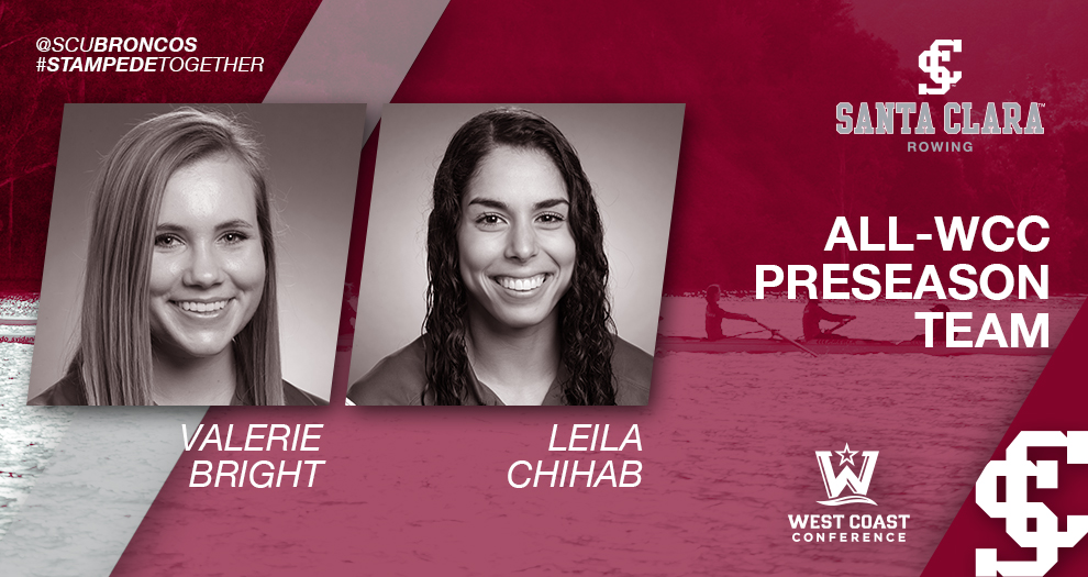 Two Women's Rowers Named Preseason All-WCC