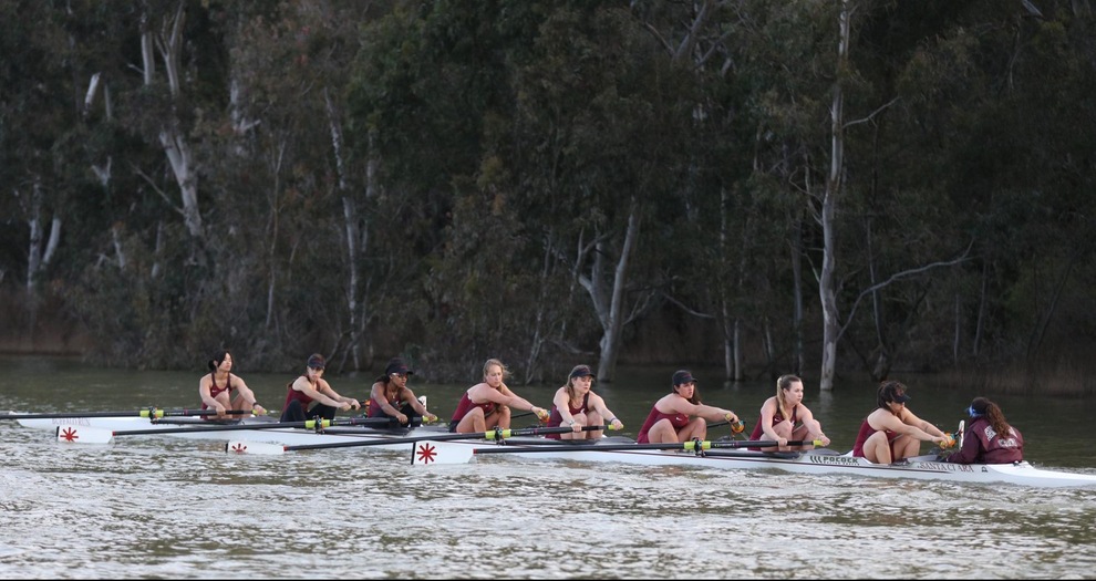 Women's Rowing Picks Up Win in Race Against Saint Mary's and Seattle