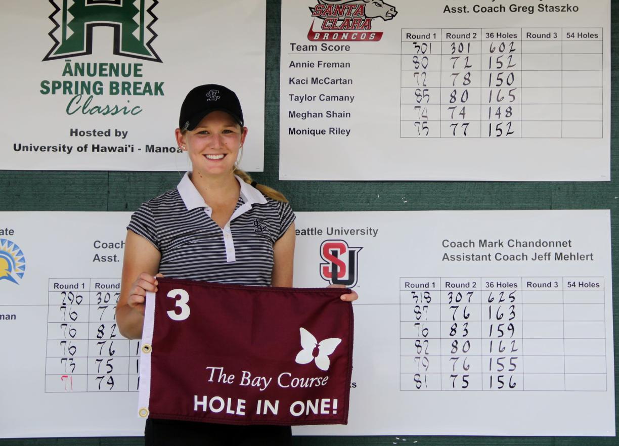 Meghan Shain Records Hole-In-One At Anuenue Spring Break Classic